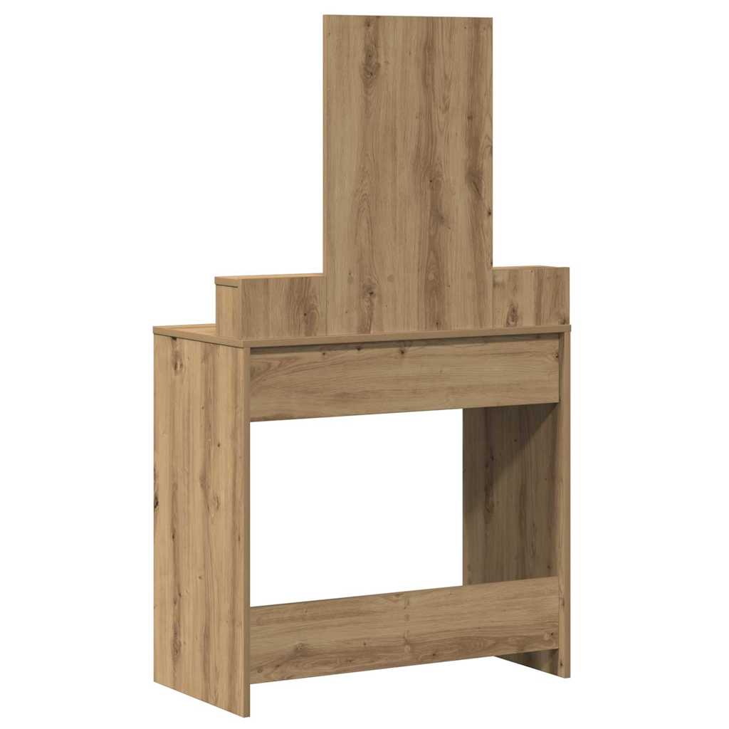 Dressing Table Artisan Oak 79 x 41 x 140 cm Engineered Wood