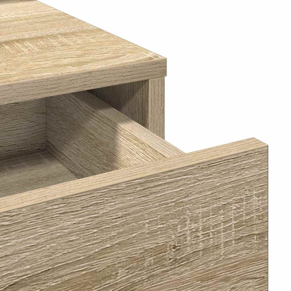 Dressing Table Sonoma Oak 100 x 41 x 140 cm Engineered Wood