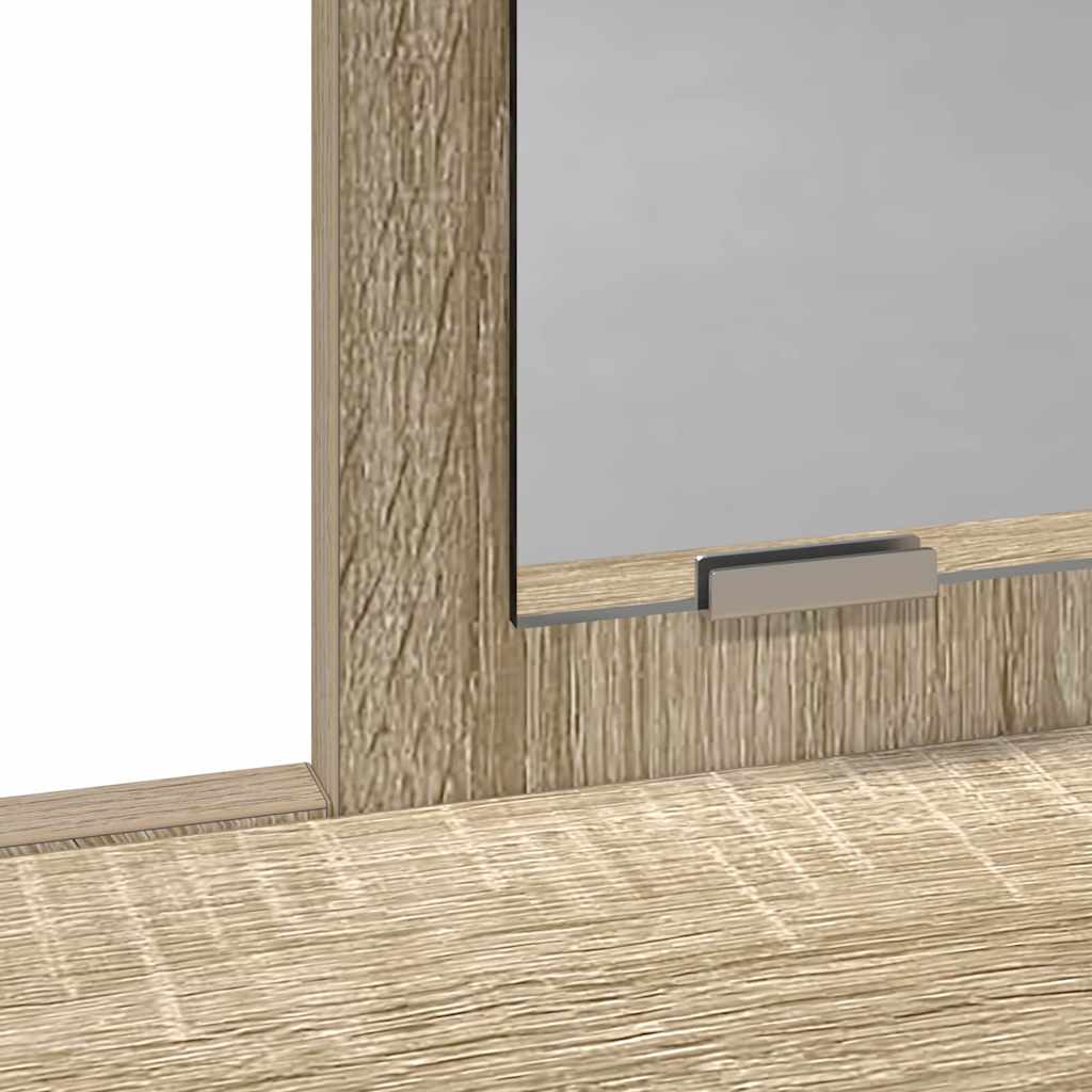 Dressing Table Sonoma Oak 100 x 41 x 140 cm Engineered Wood
