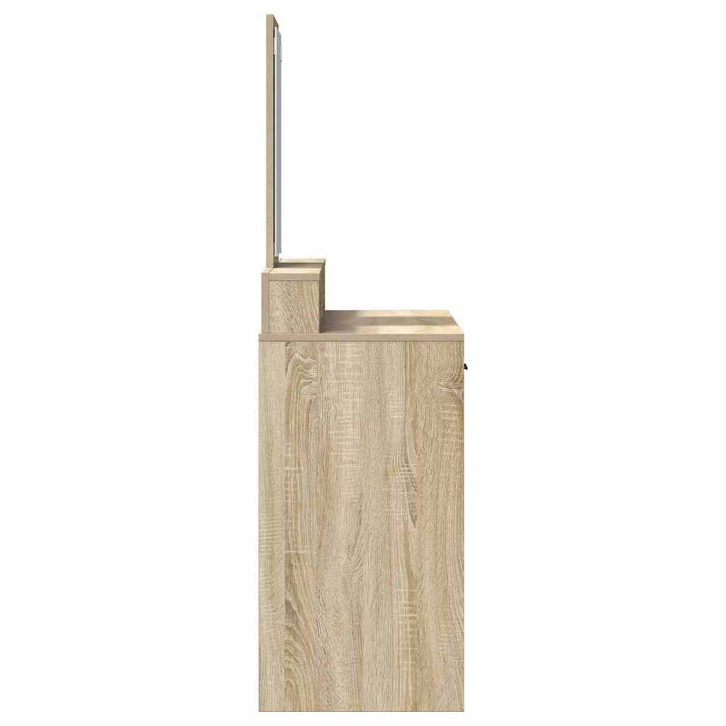 Dressing Table Sonoma Oak 100 x 41 x 140 cm Engineered Wood