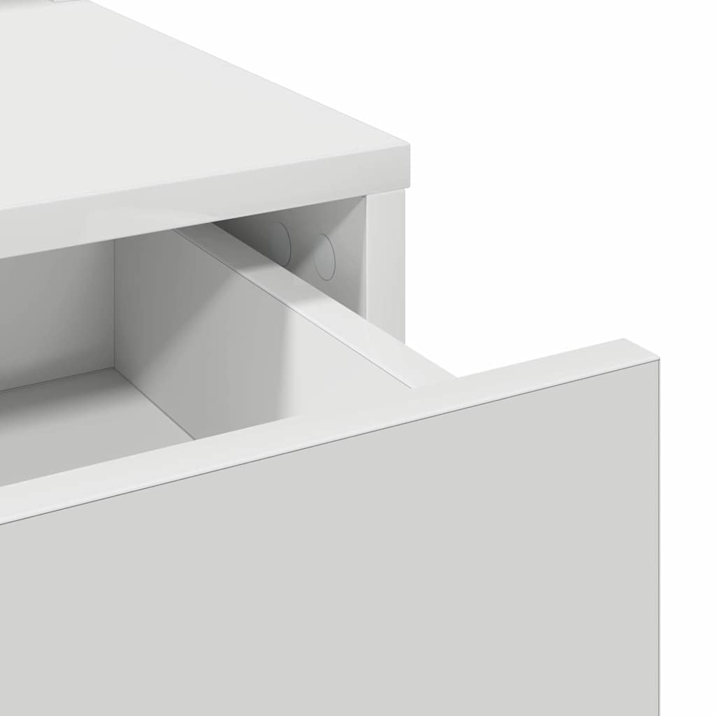 Dressing Table White 50 x 41 x 140 cm Engineered Wood
