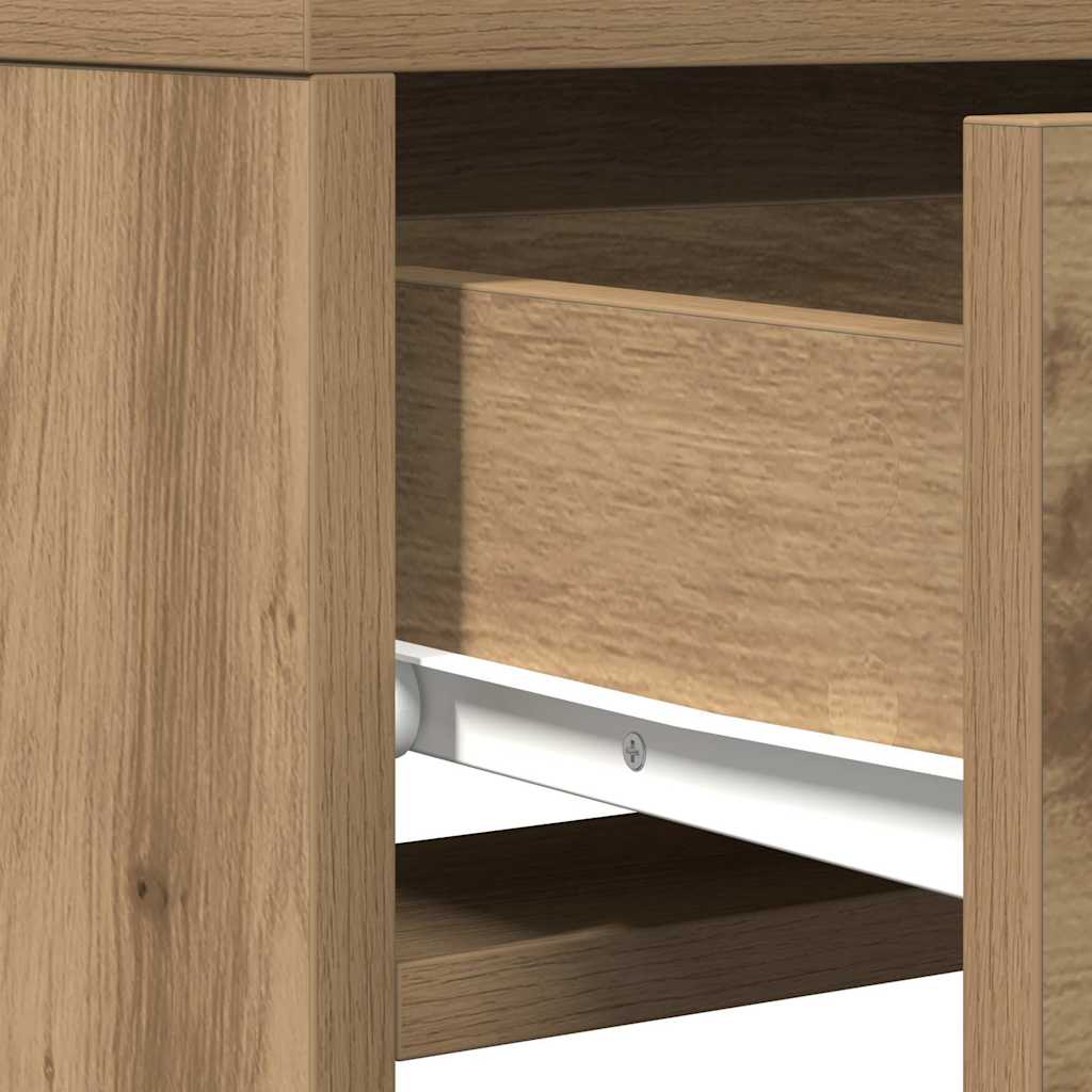 Dressing Table Brown 50 x 41 x 140 cm Engineered Wood