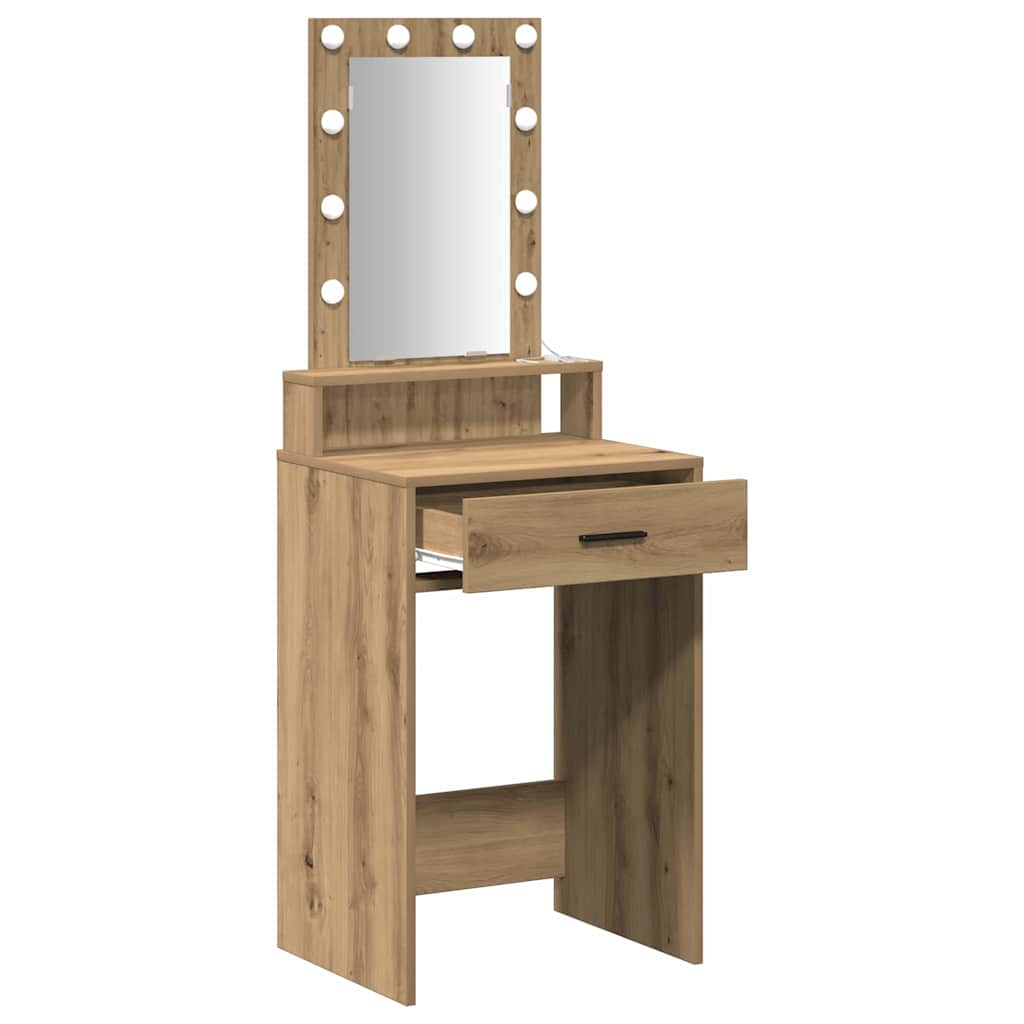 Dressing Table Brown 50 x 41 x 140 cm Engineered Wood