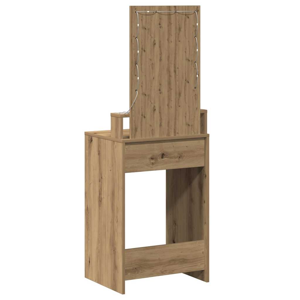 Dressing Table Brown 50 x 41 x 140 cm Engineered Wood