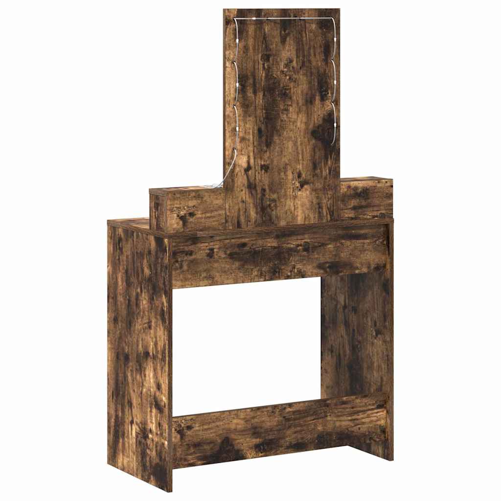 Dressing Table Brown 79 x 41 x 140 cm Engineered Wood