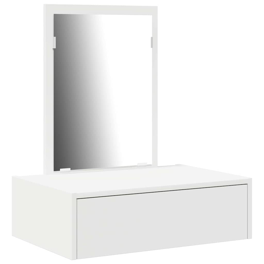 Dressing Table White 60 x 40 x 70 cm Engineered Wood