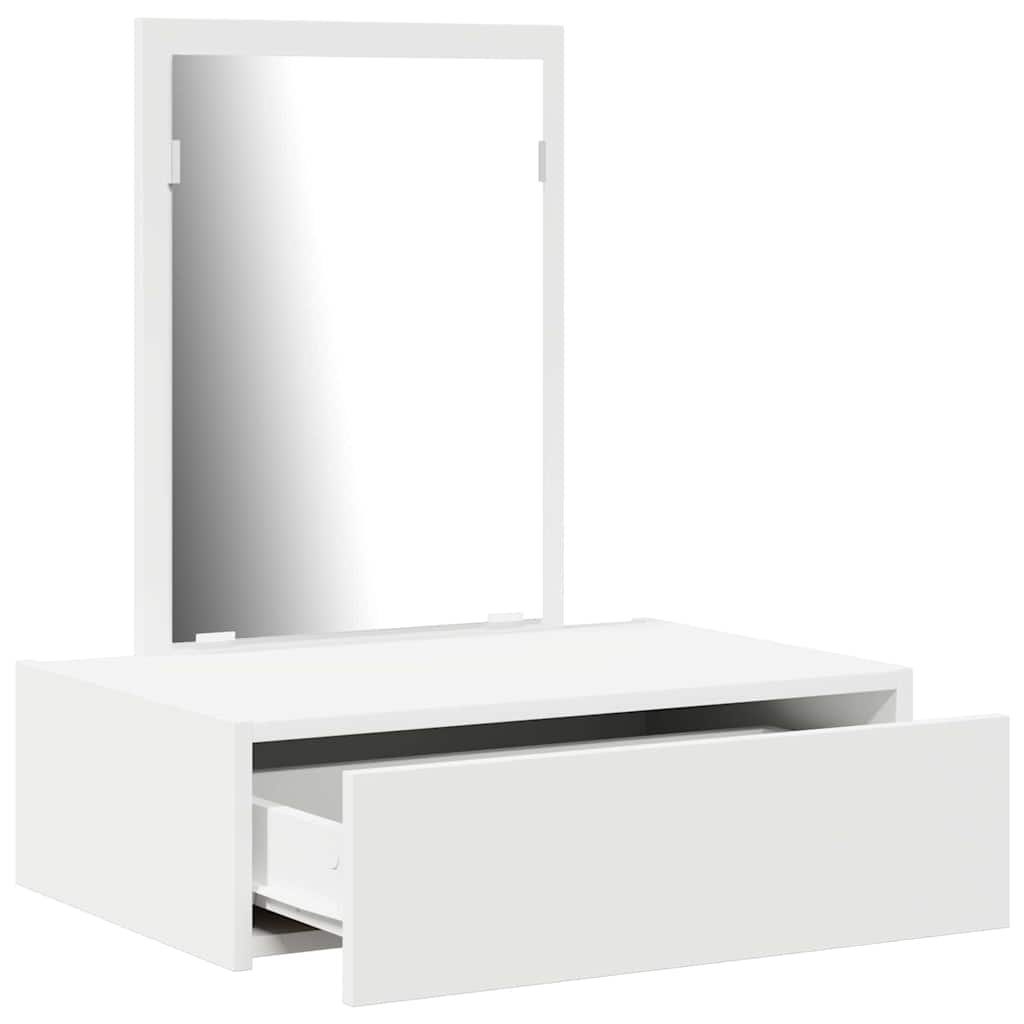 Dressing Table White 60 x 40 x 70 cm Engineered Wood