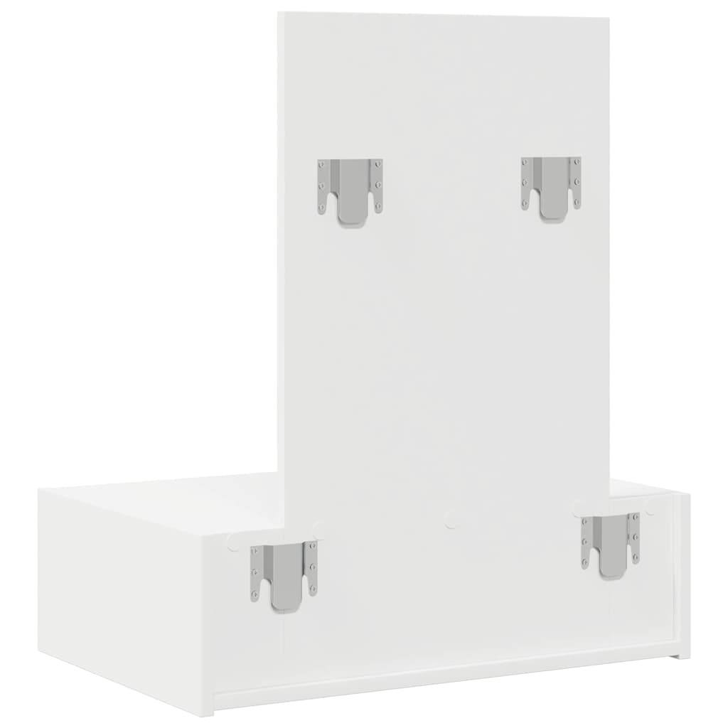 Dressing Table White 60 x 40 x 70 cm Engineered Wood