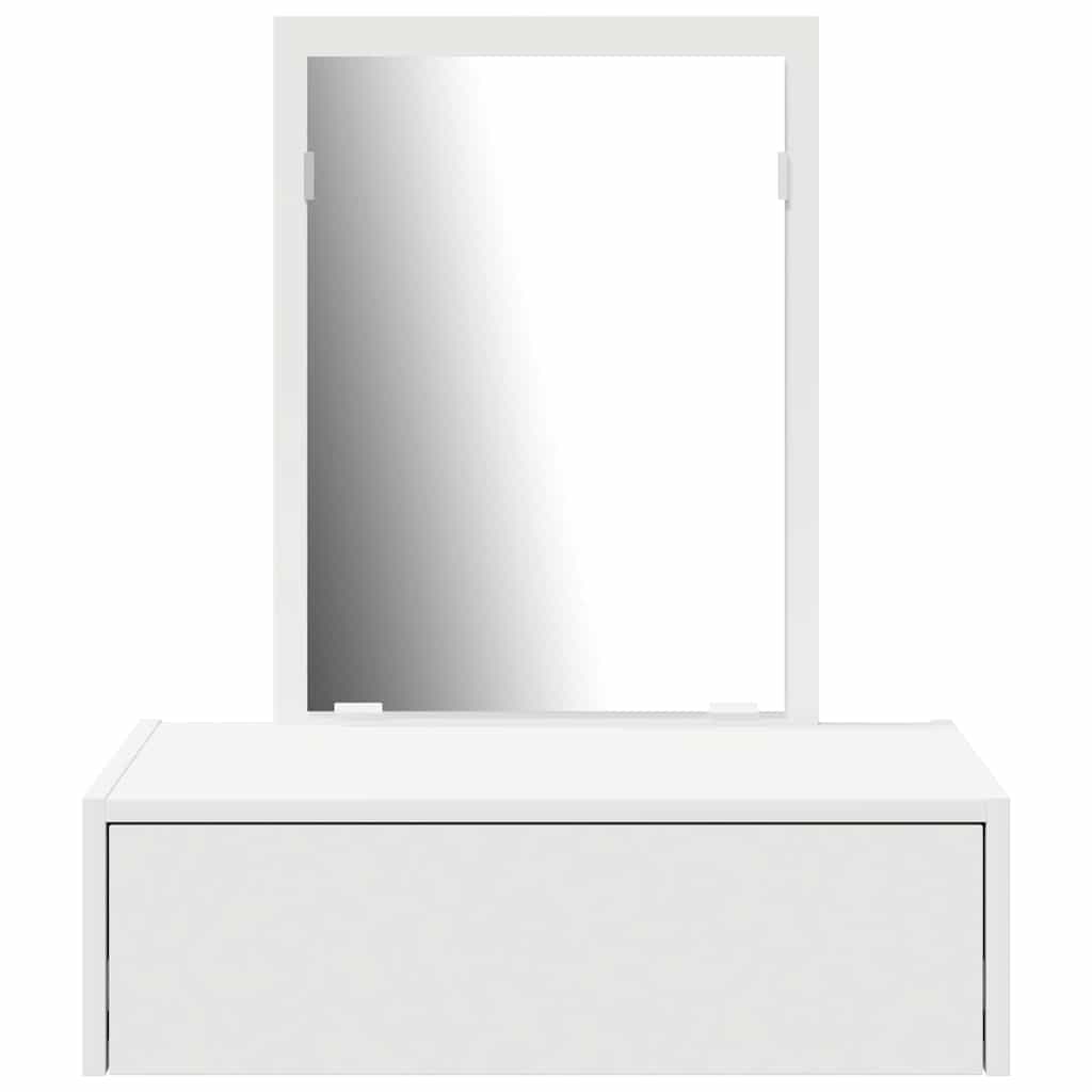 Dressing Table White 60 x 40 x 70 cm Engineered Wood