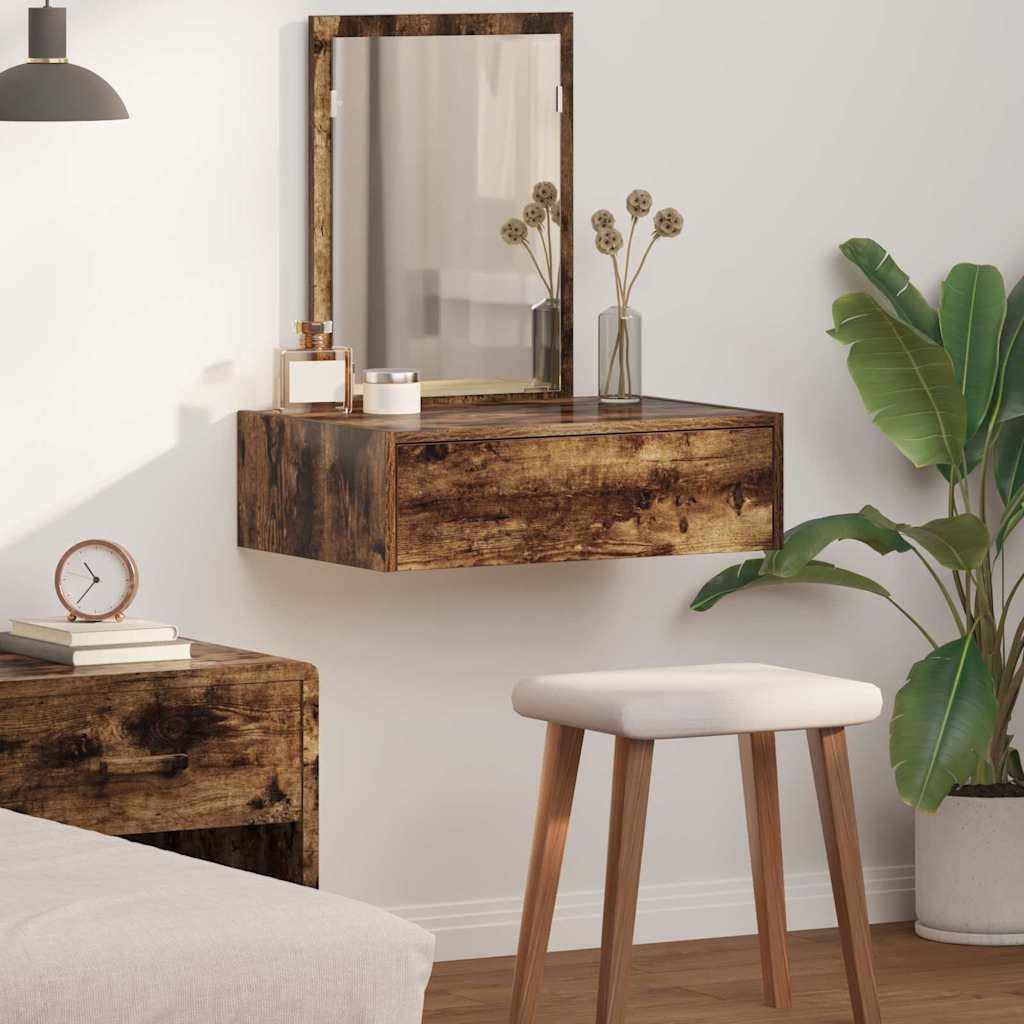 Dressing Table Brown 60 x 40 x 70 cm Engineered Wood