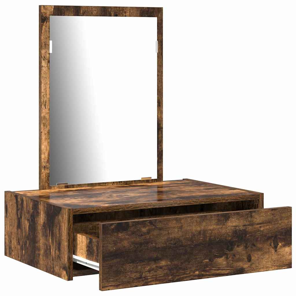Dressing Table Brown 60 x 40 x 70 cm Engineered Wood