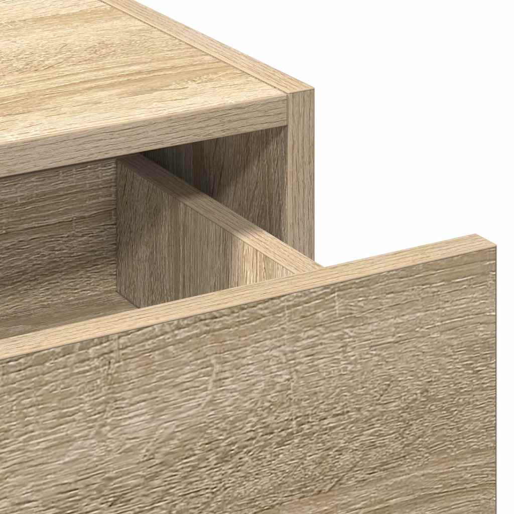 Dressing Table Brown 83 x 40 x 70 cm Engineered Wood
