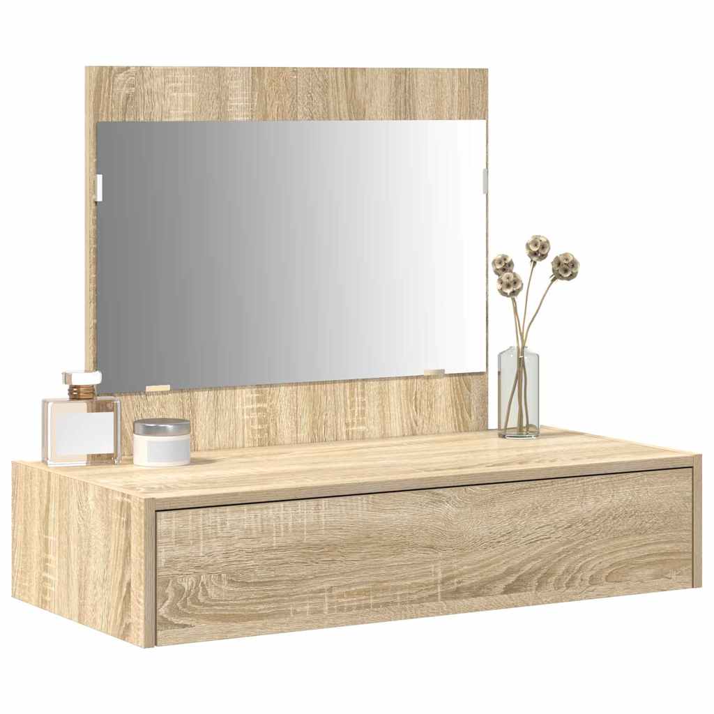 Dressing Table Brown 83 x 40 x 70 cm Engineered Wood