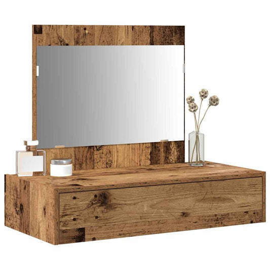 Dressing Table Brown 83 x 40 x 70 cm Engineered Wood