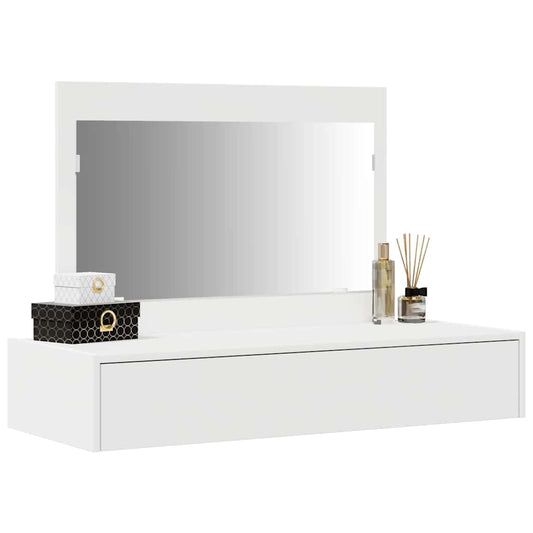 Dressing Table White 100 x 40 x 70 cm Engineered Wood