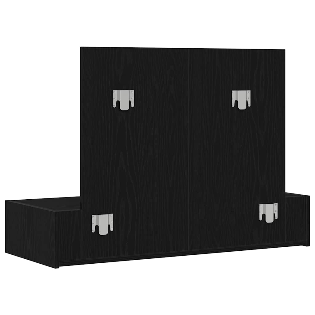 Dressing Table Black 100 x 40 x 70 cm Engineered Wood