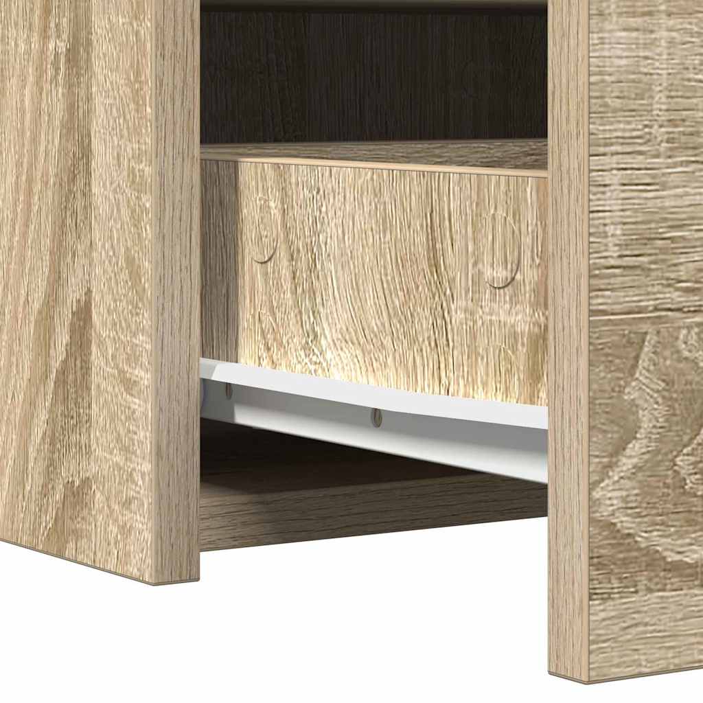 Dressing Table Brown 100 x 40 x 70 cm Engineered Wood
