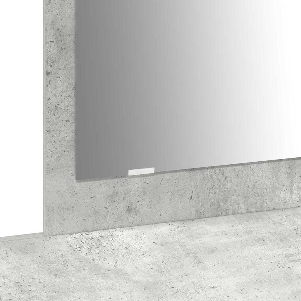 Dressing Table Grey 100 x 40 x 70 cm Engineered Wood
