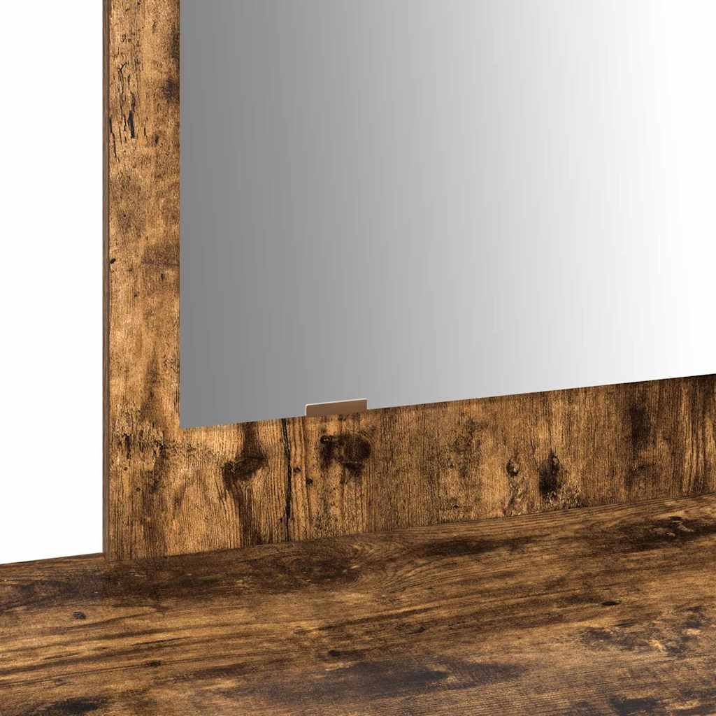 Dressing Table Brown 100 x 40 x 70 cm Engineered Wood
