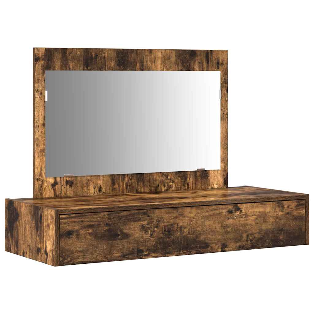 Dressing Table Brown 100 x 40 x 70 cm Engineered Wood
