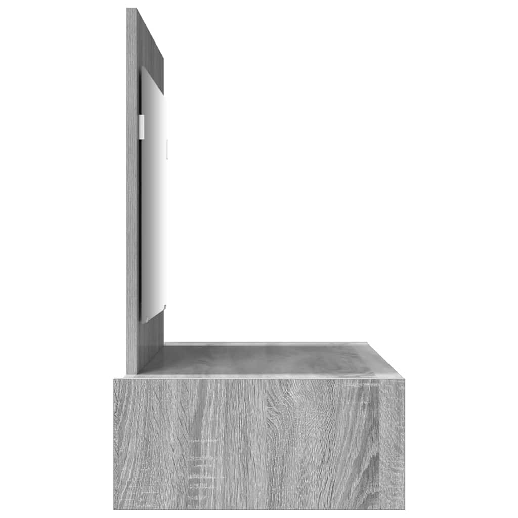 Dressing Table Grey 100 x 40 x 70 cm Engineered Wood
