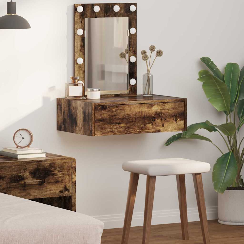 Dressing Table Brown 60 x 40 x 70 cm Engineered Wood