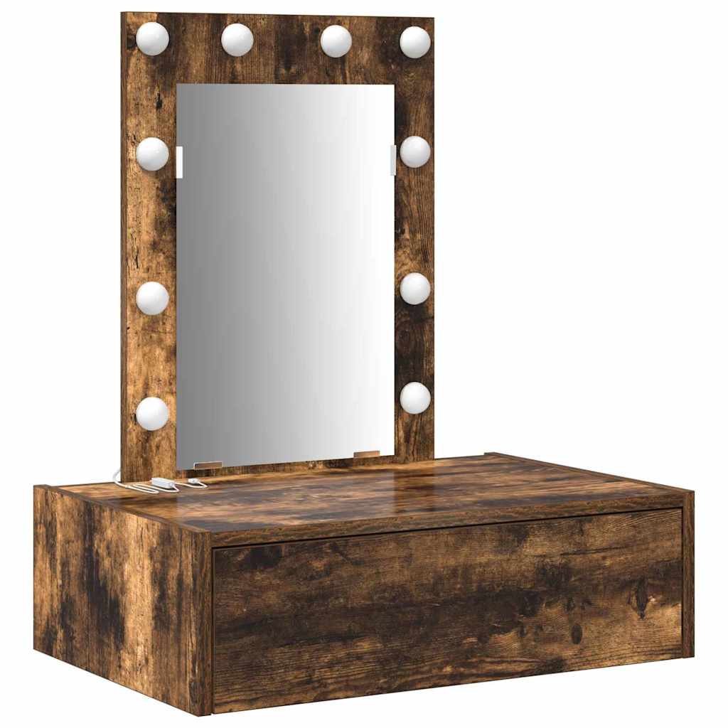 Dressing Table Brown 60 x 40 x 70 cm Engineered Wood
