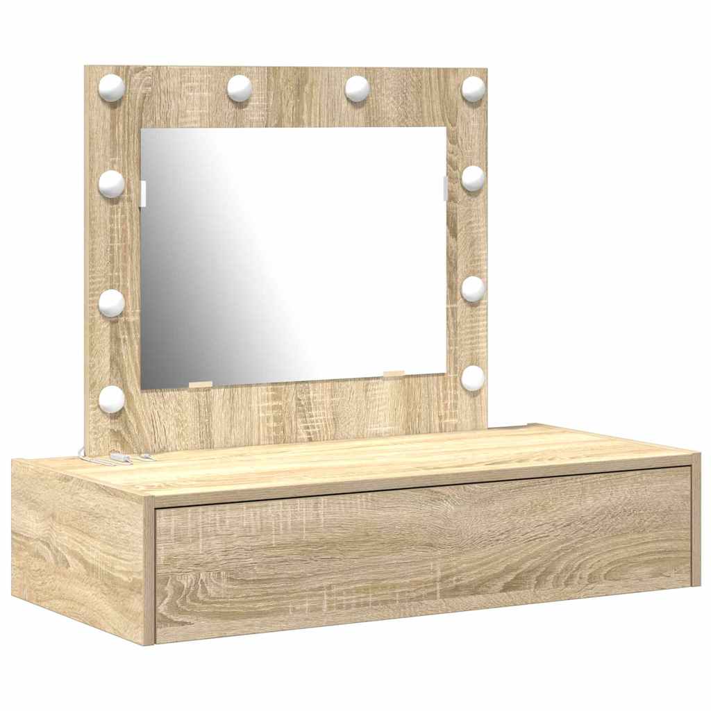 Dressing Table Brown 83 x 40 x 70 cm Engineered Wood