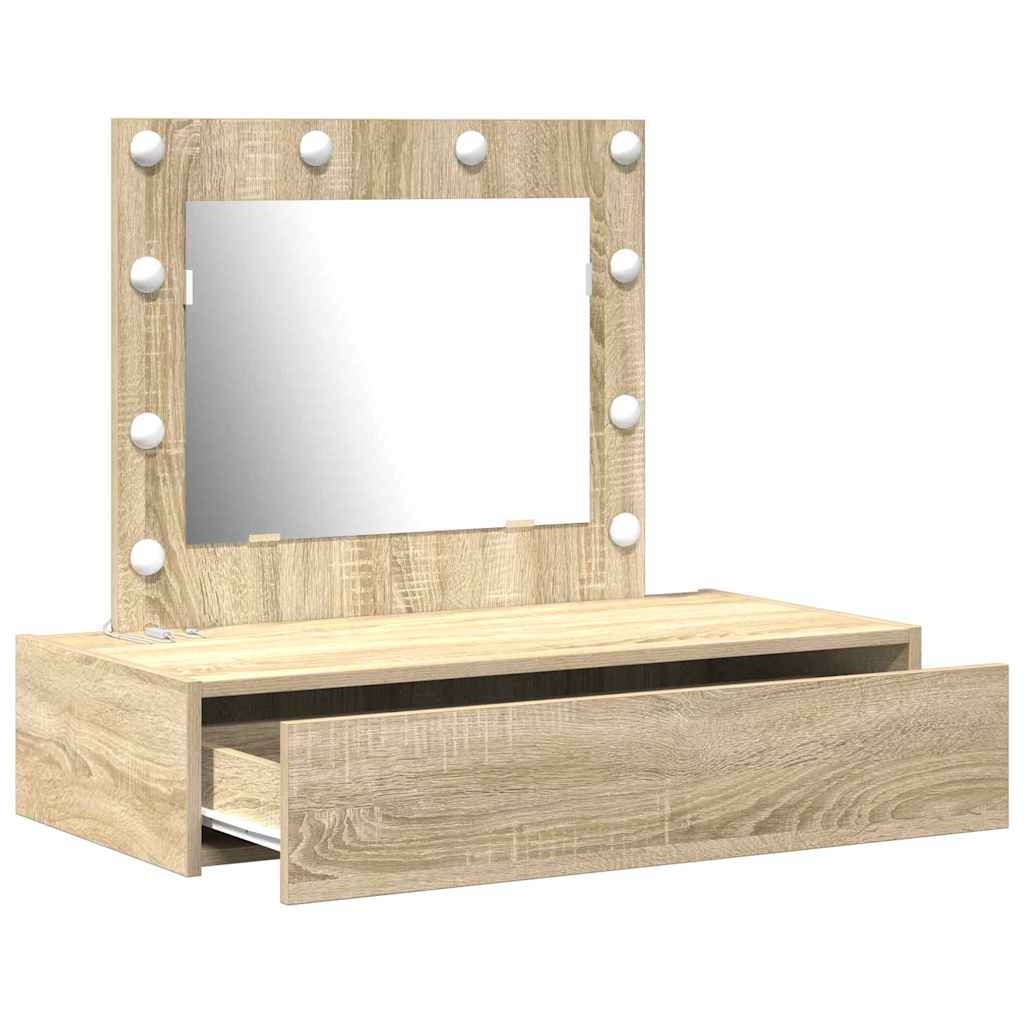 Dressing Table Brown 83 x 40 x 70 cm Engineered Wood