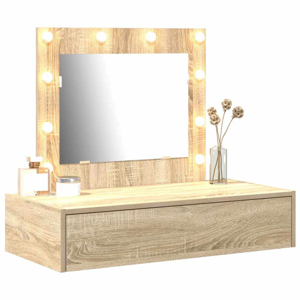 Dressing Table Brown 83 x 40 x 70 cm Engineered Wood