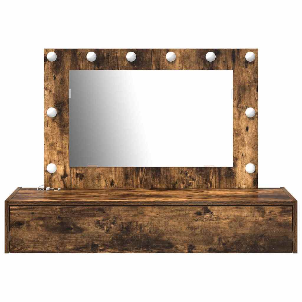 Dressing Table Brown 100 x 40 x 70 cm Engineered Wood