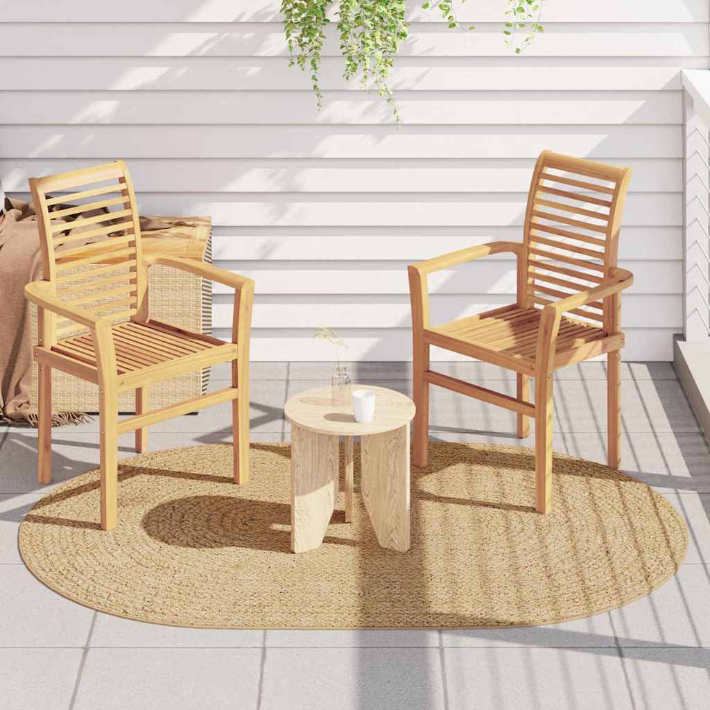 Rug ZIZUR Brown 200 x 140 cm Polypropylene