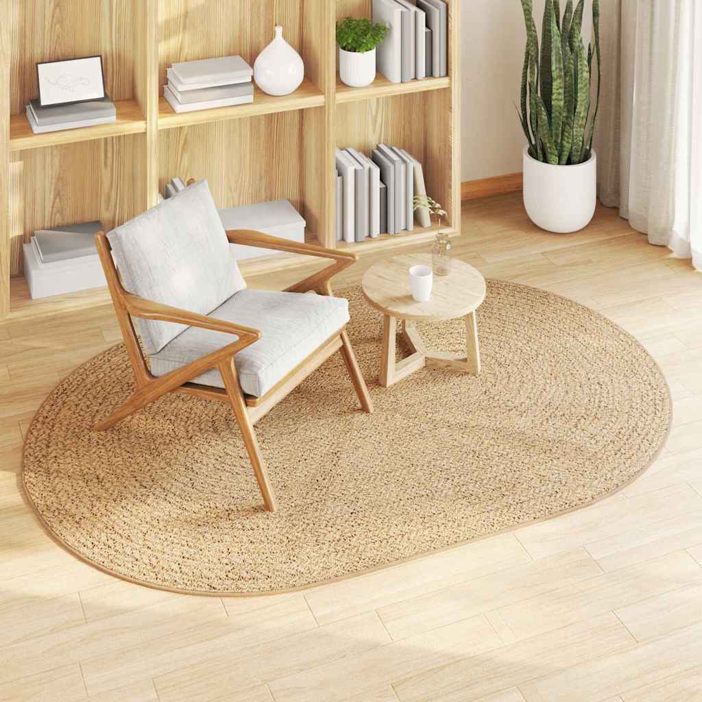 Rug ZIZUR Brown 200 x 140 cm Polypropylene
