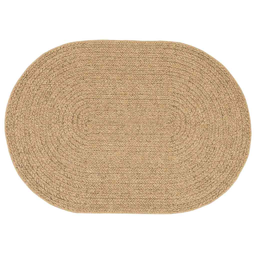 Rug ZIZUR Brown 200 x 140 cm Polypropylene
