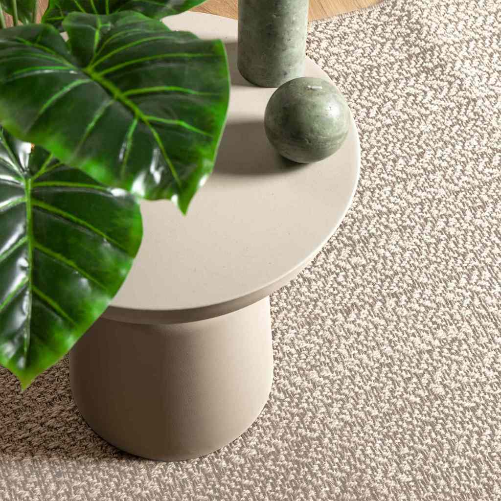 Rug ZIZUR Cream 170 x 120 cm Polypropylene