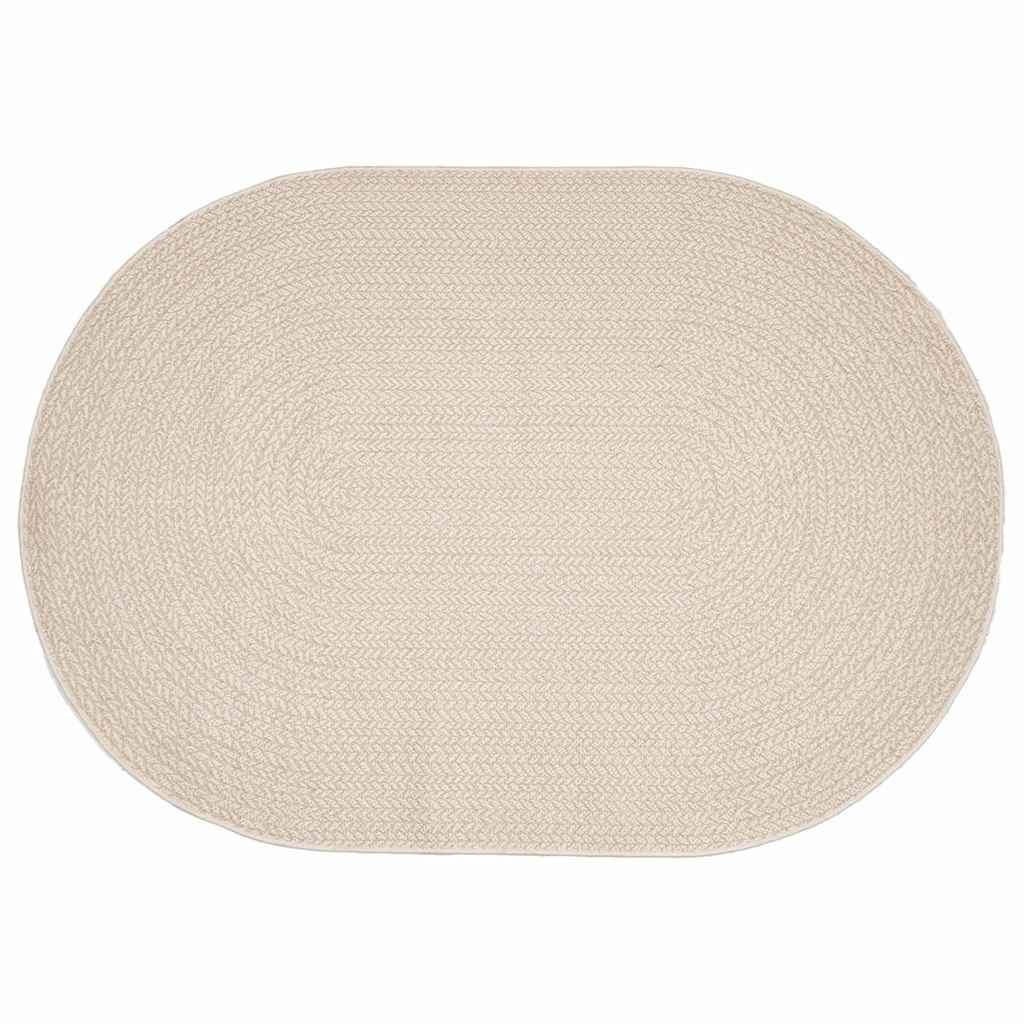 Rug ZIZUR Cream 200 x 140 cm Polypropylene