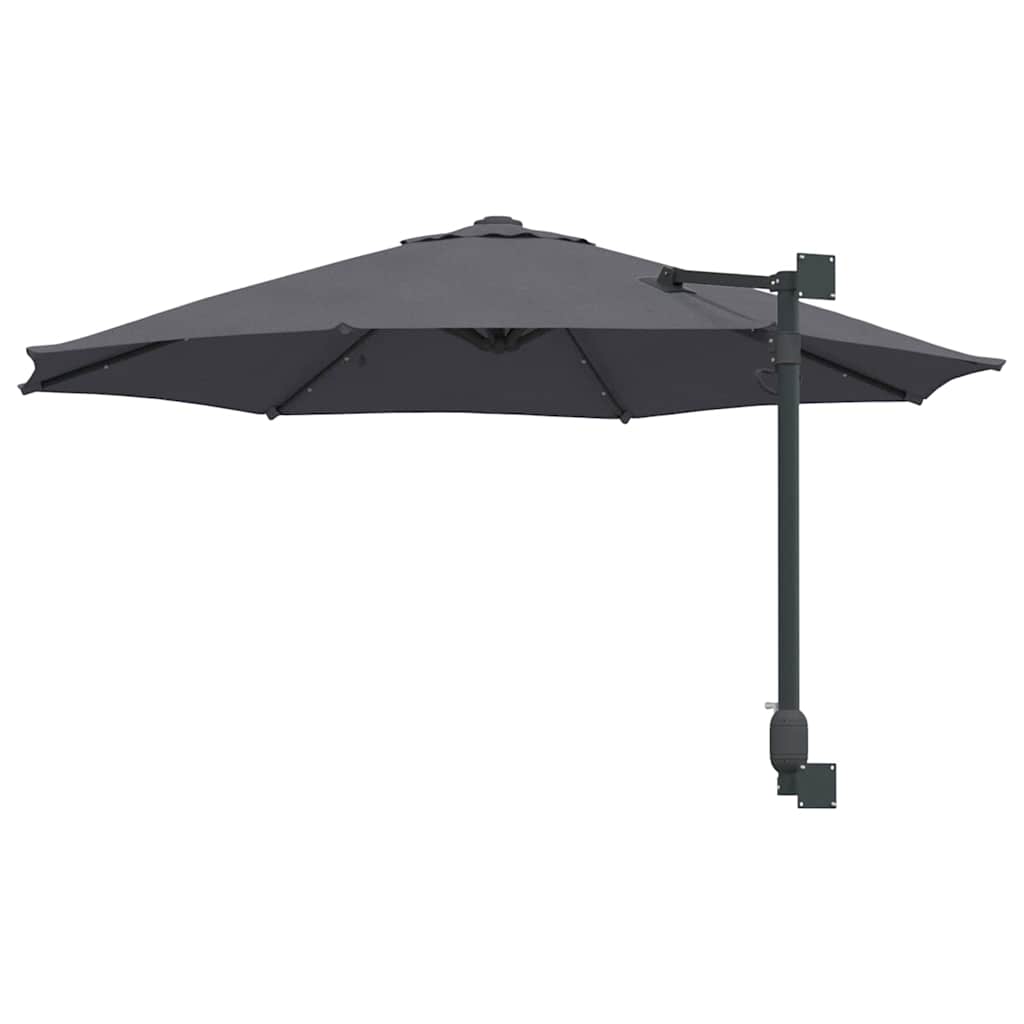 Garden Parasol Manual Anthracite 248 x 248 x 148 cm