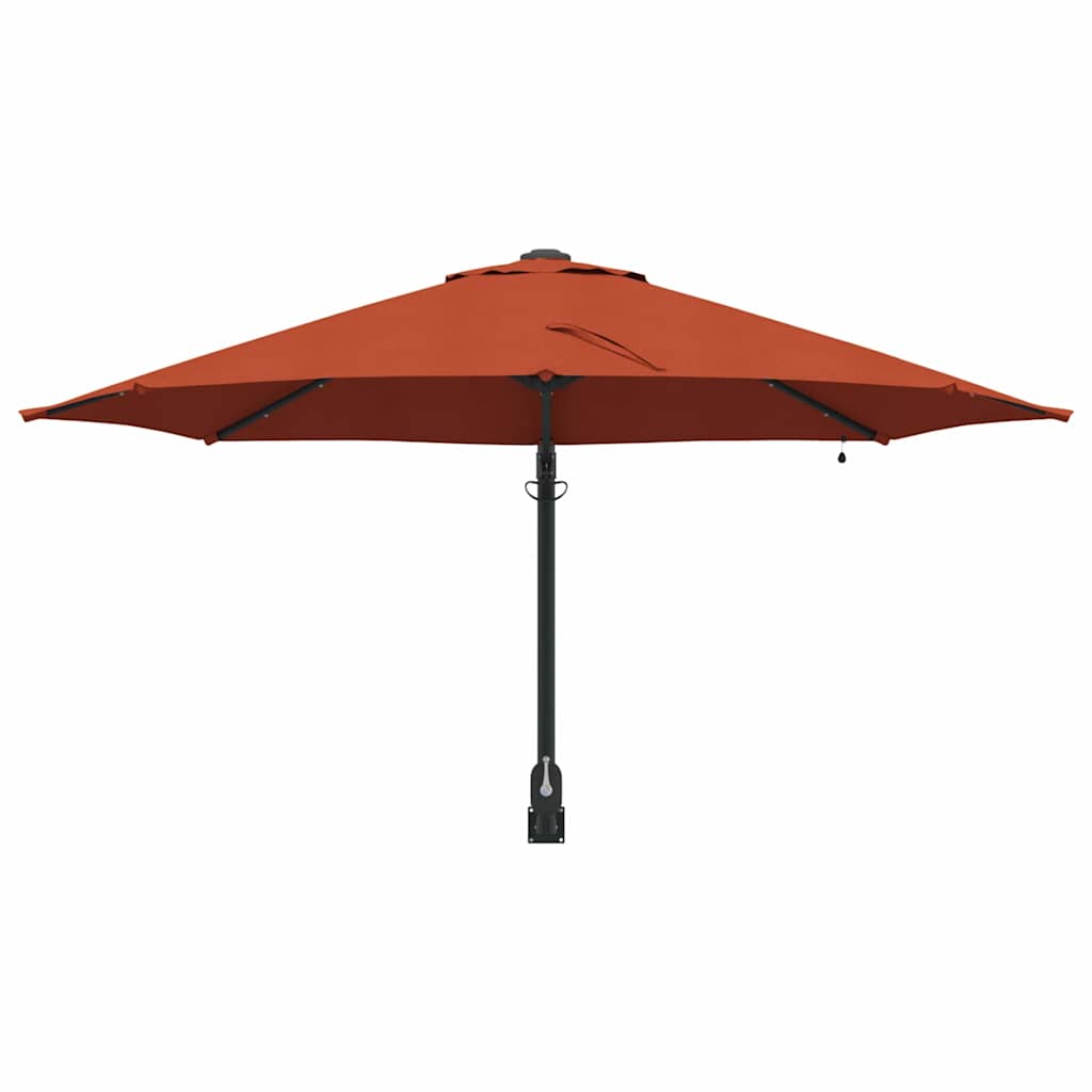 Garden Parasol Manual Terracotta 248 x 248 x 148 cm