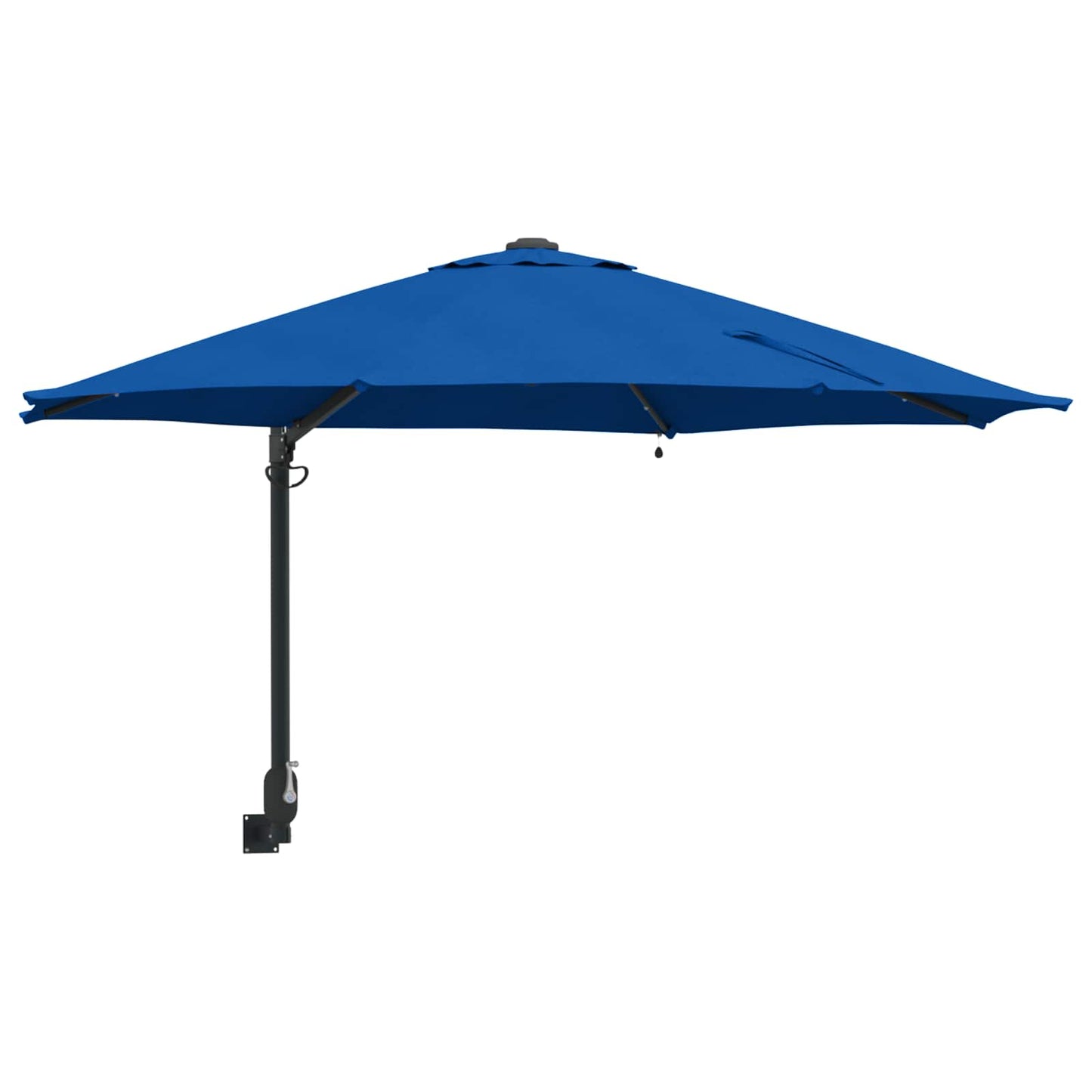 Garden Parasol Azurblau 248 x 248 x 148 cm Polyester and Steel