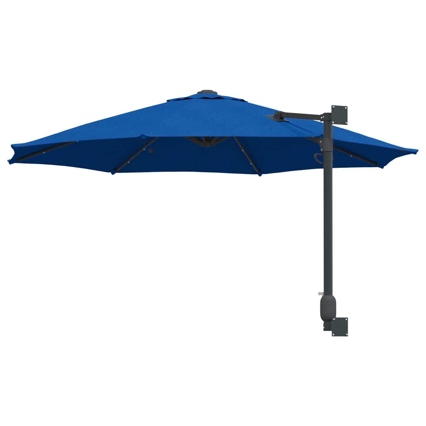 Garden Parasol Azurblau 248 x 248 x 148 cm Polyester and Steel