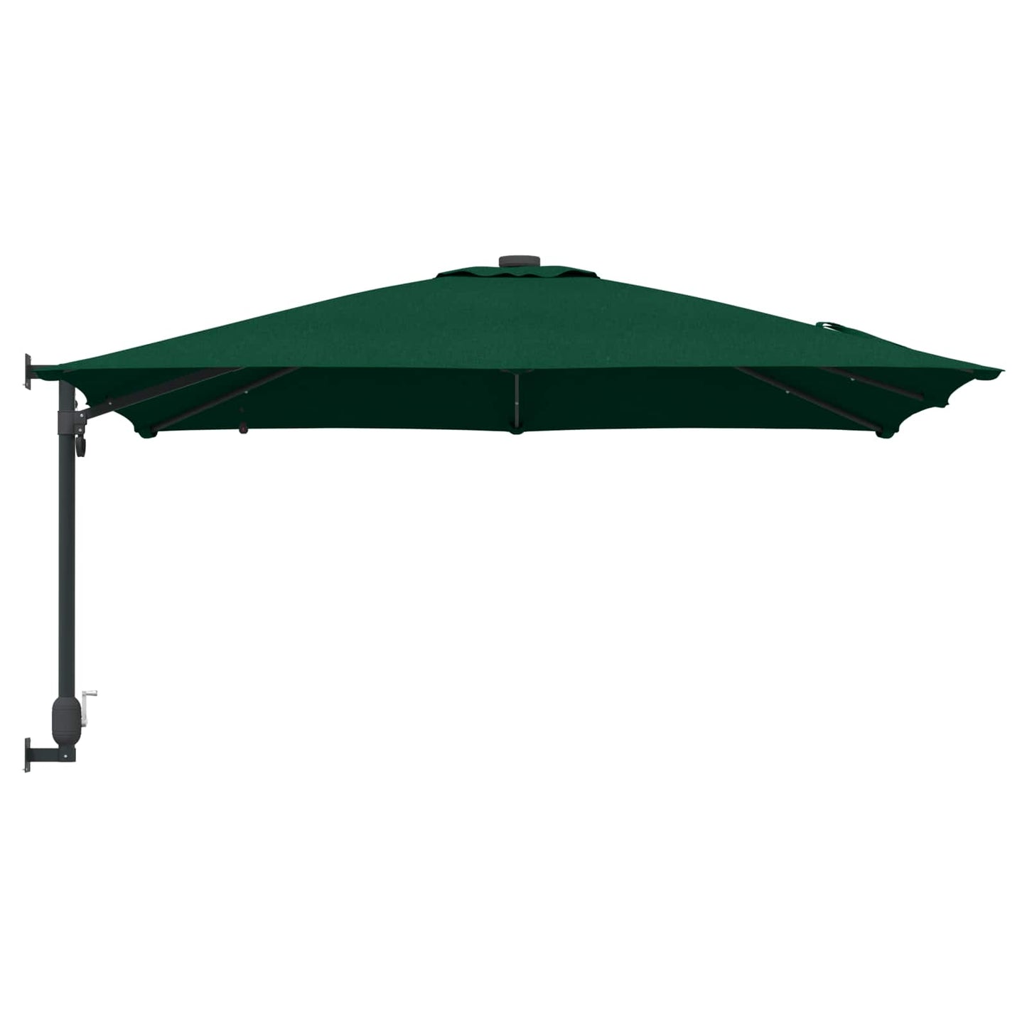 Garden Parasol Green 248.5 x 247.5 x 160 cm Polyester and Steel