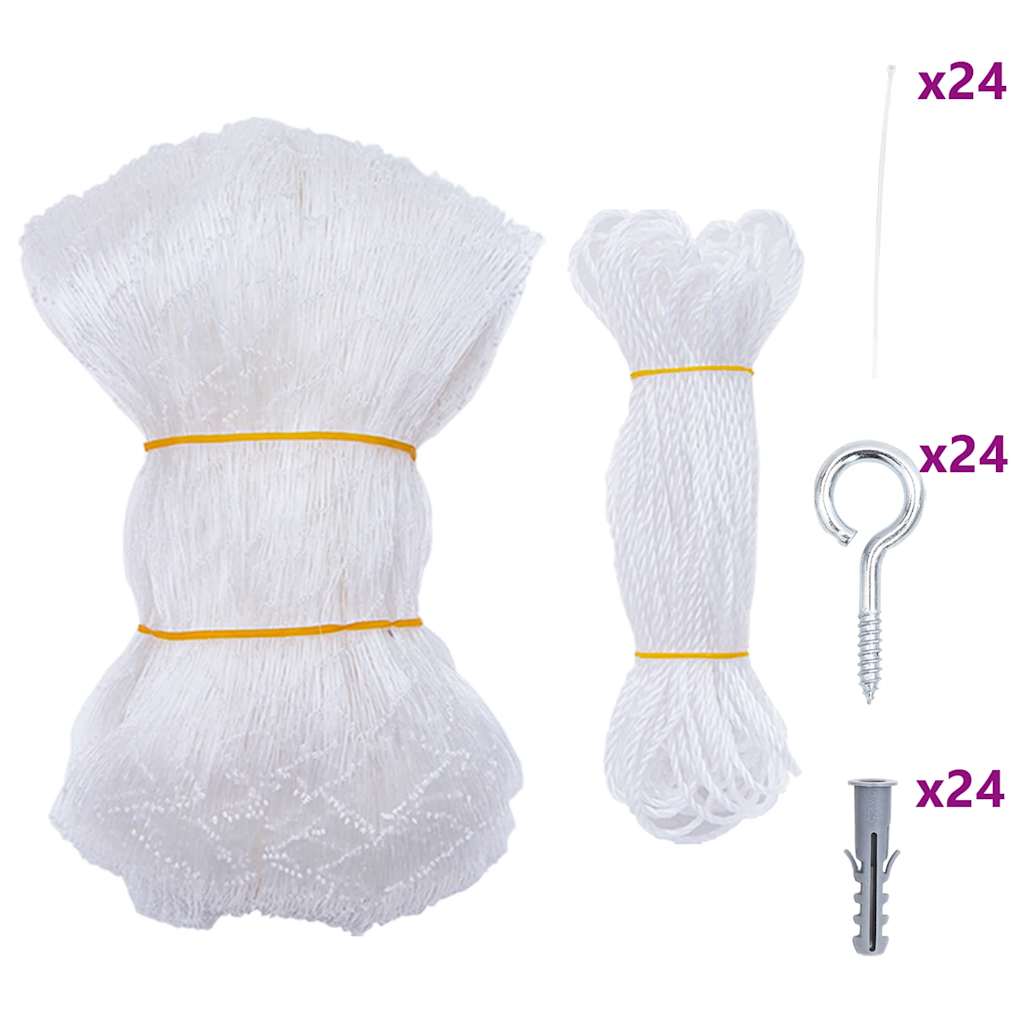 Cat Net Transparent 12x3 m Nylon