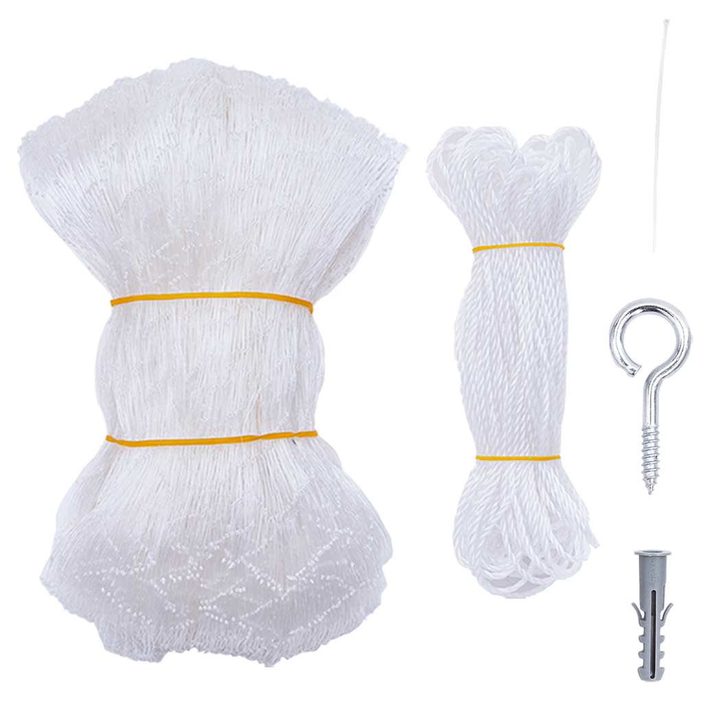 Cat Net Transparent 12x3 m Nylon