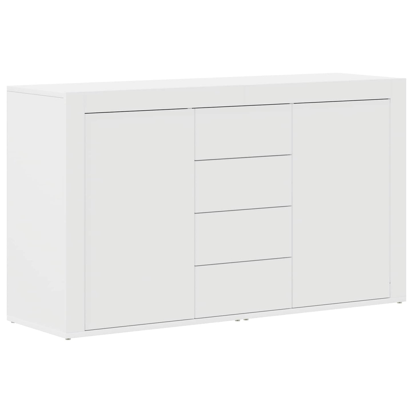 Sideboard with Drawer White 120 x 36 x 69 cm Engineered Wood