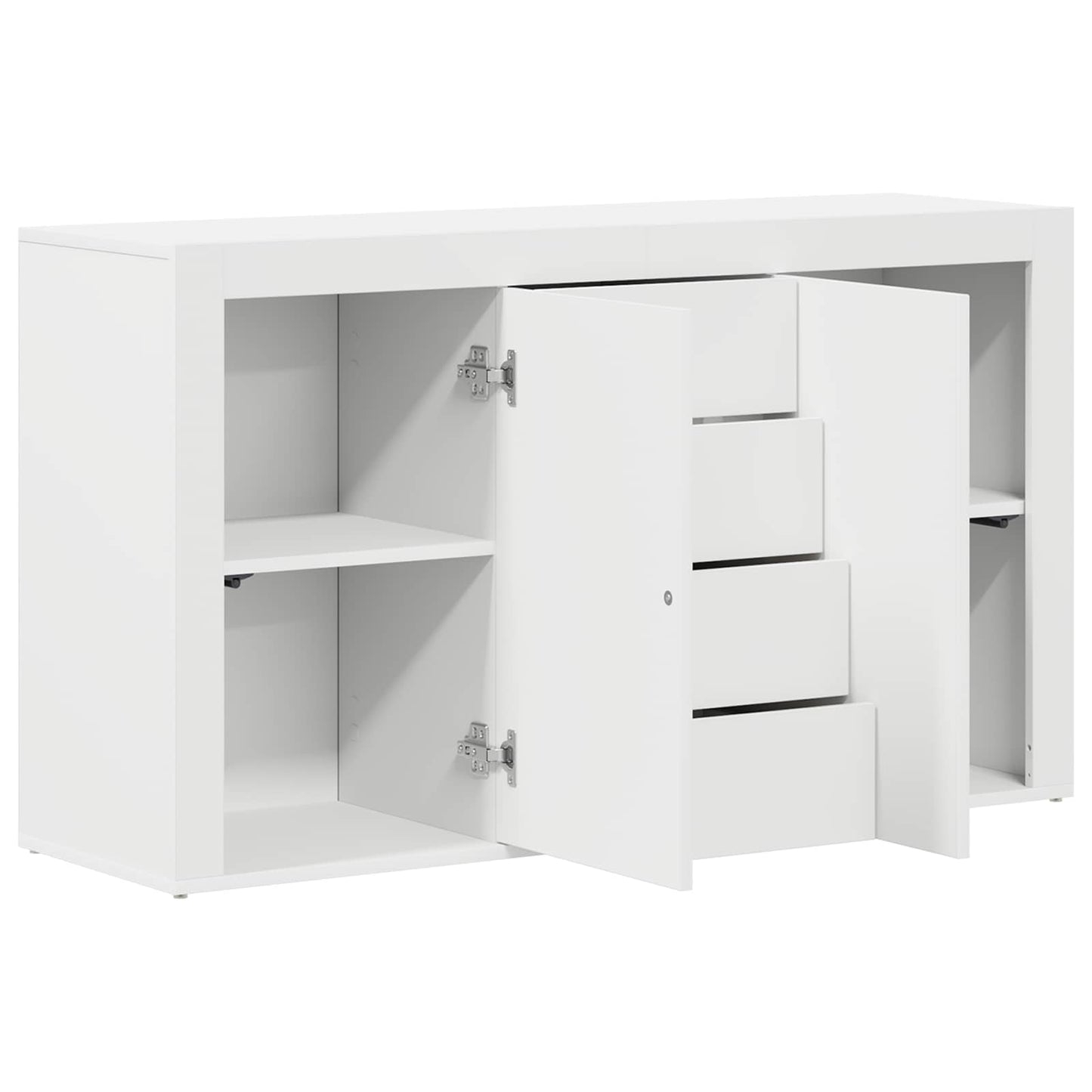 Sideboard with Drawer White 120 x 36 x 69 cm Engineered Wood
