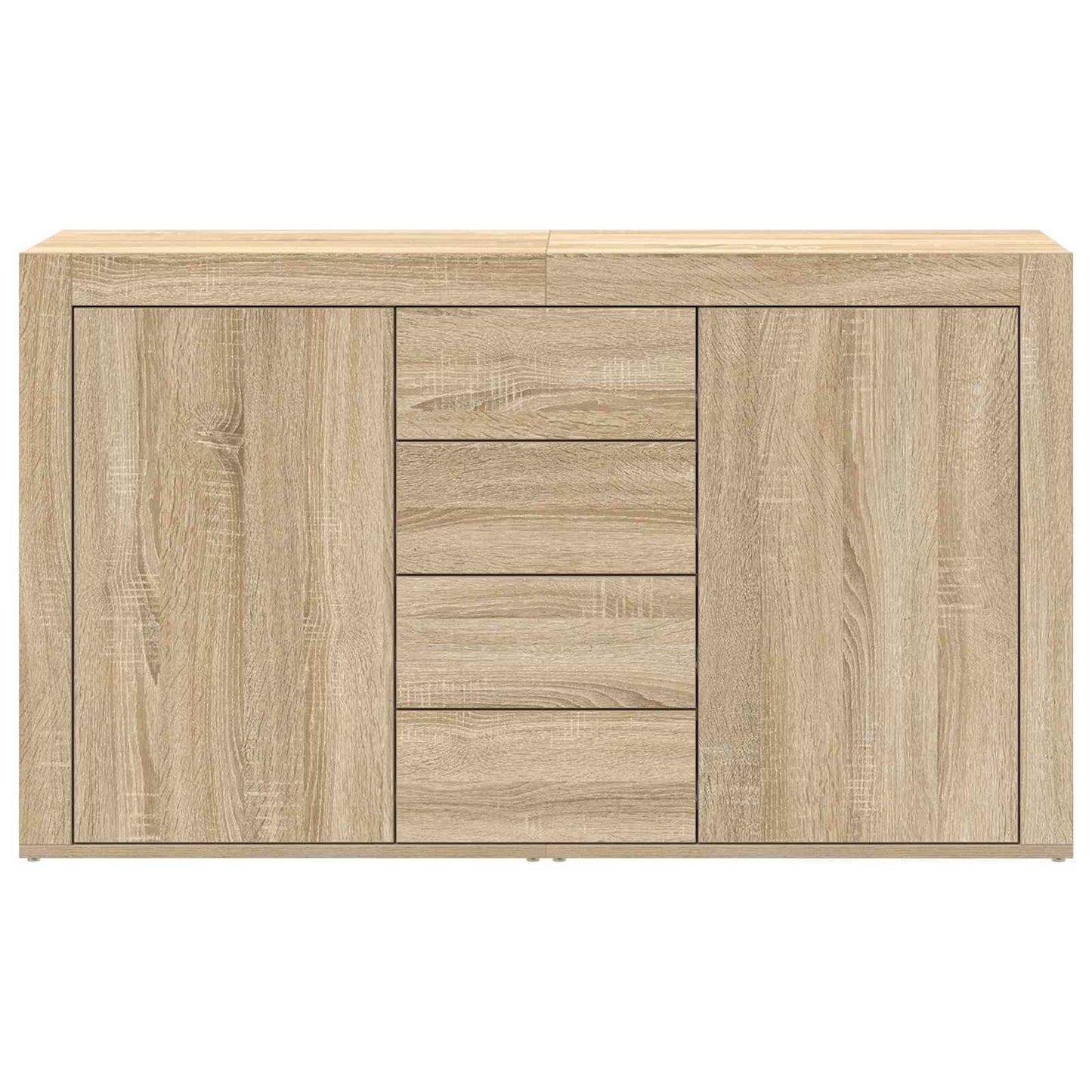 Sideboard Sonoma Oak 120 x 36 x 69 cm Engineered Wood