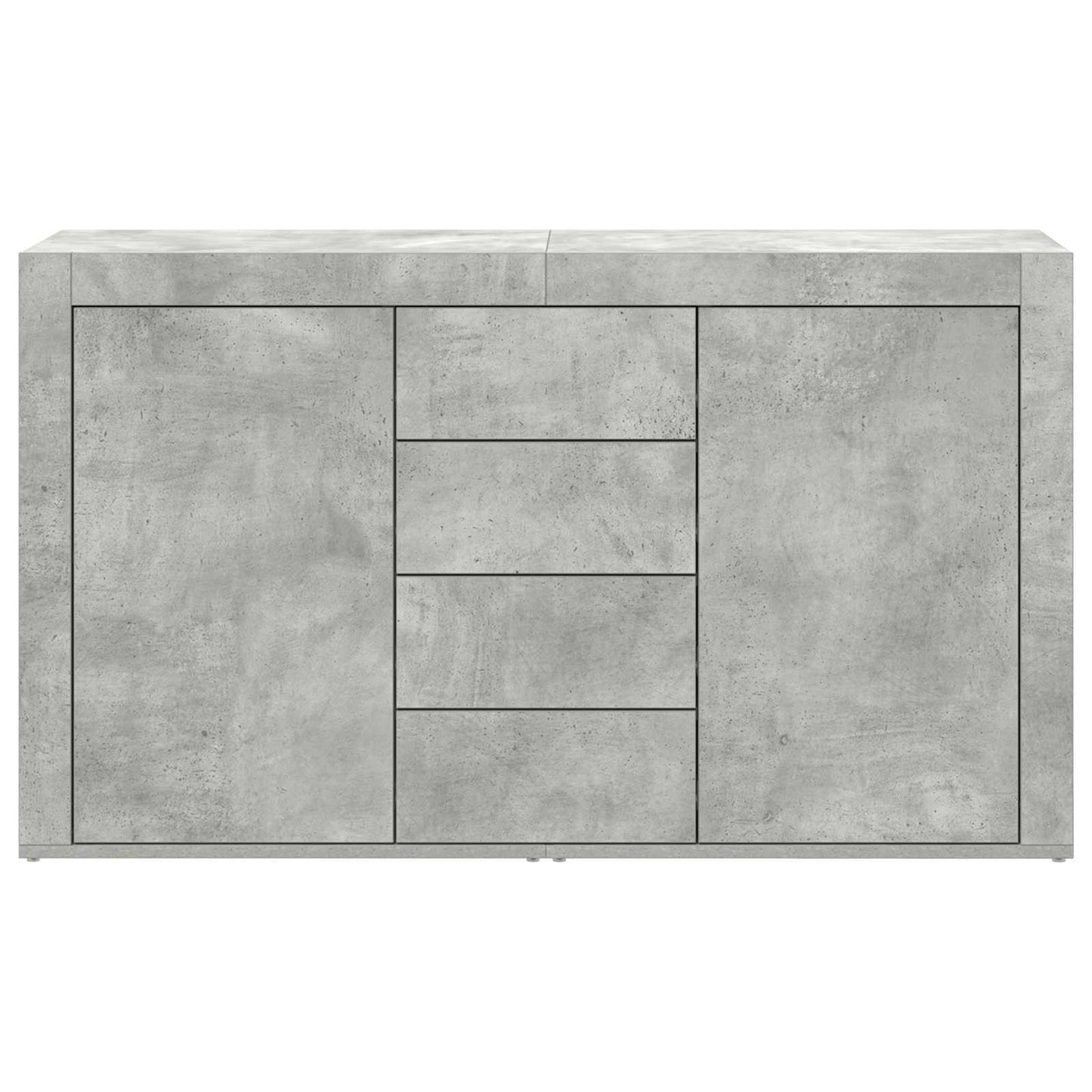 Sideboard Concrete Grey 120 x 36 x 69 cm Engineered Wood