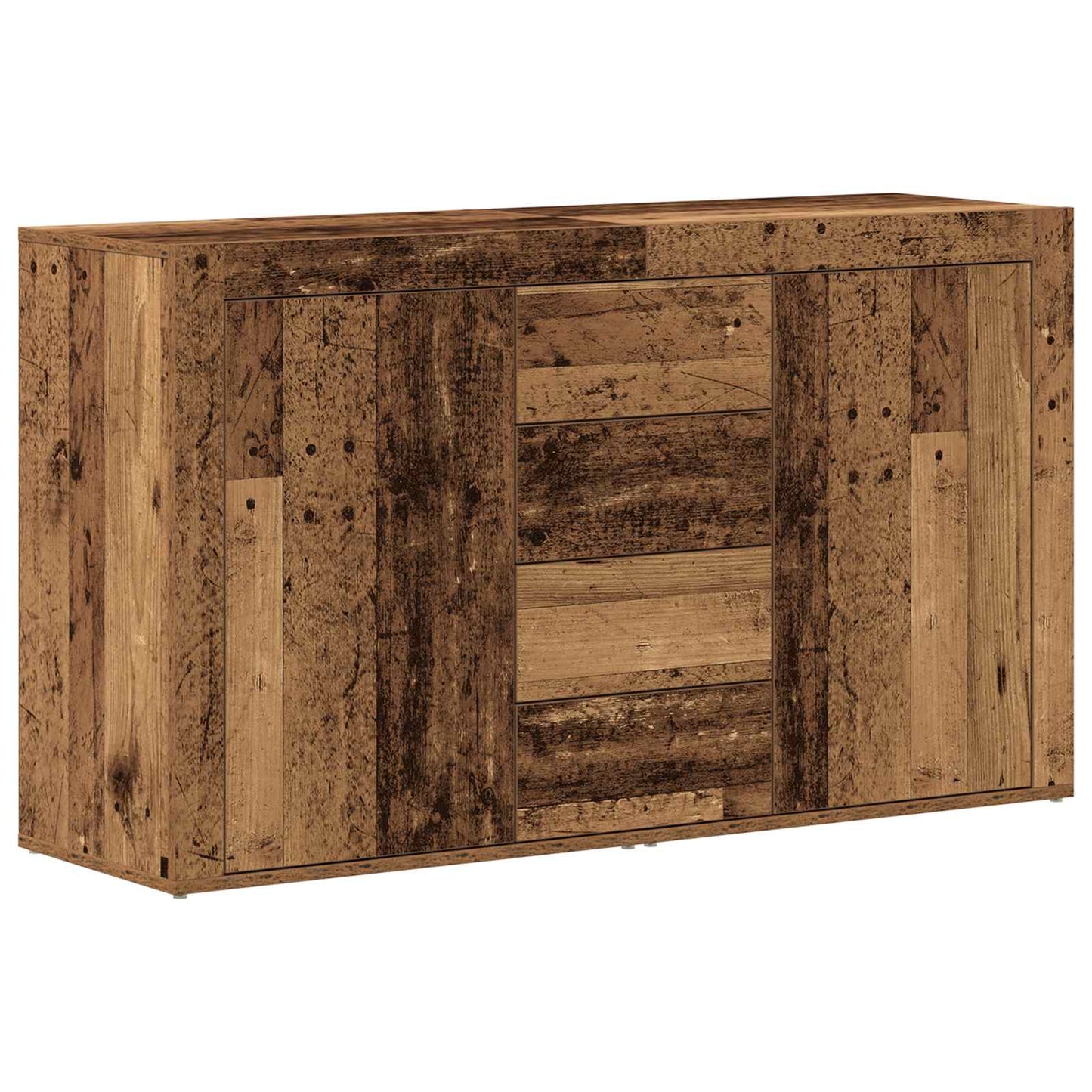 Sideboard with Drawer Old Wood 120 x 36 x 69 cm Engineered Wood