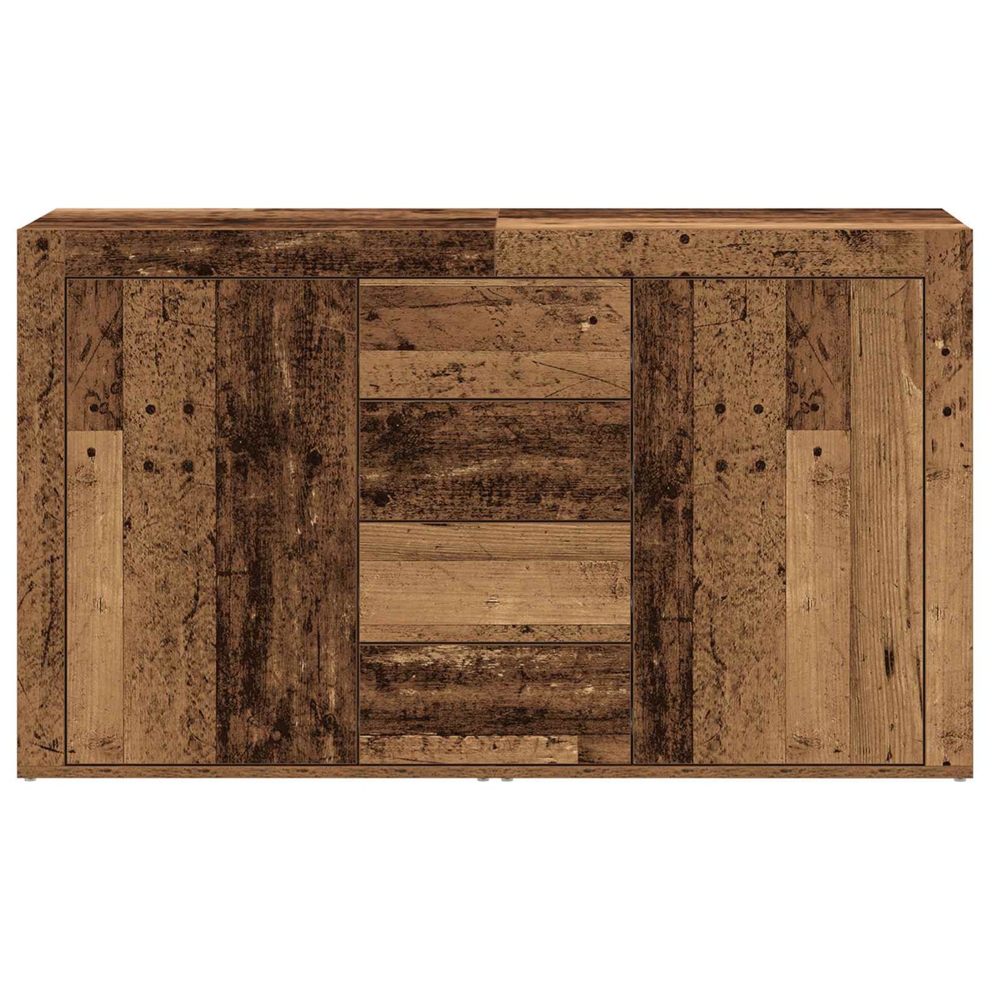 Sideboard with Drawer Old Wood 120 x 36 x 69 cm Engineered Wood