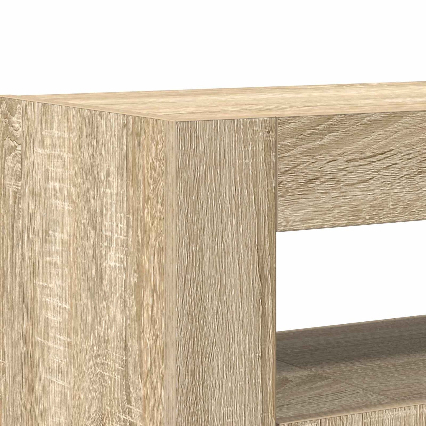 Sideboard Sonoma Oak 116 x 30 x 75 cm Engineered Wood